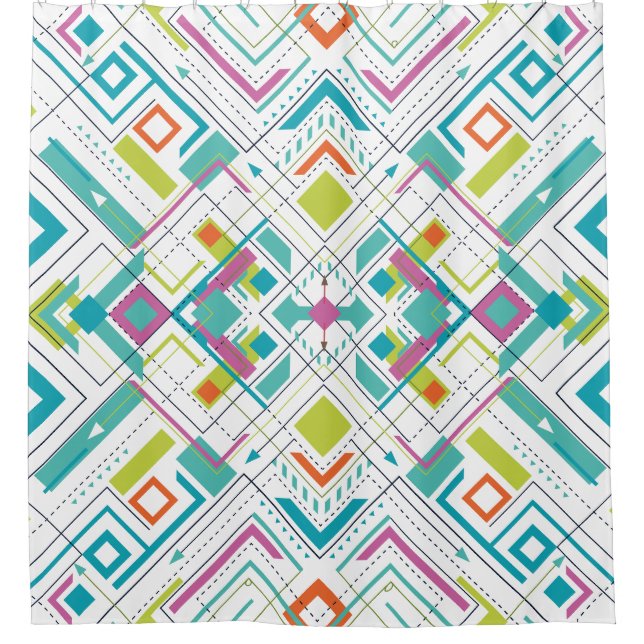 Aztec Shower Curtain (Front)