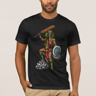 Aztec Skull Warrior T-Shirt