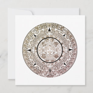 Aztec Solar Disc Calendar