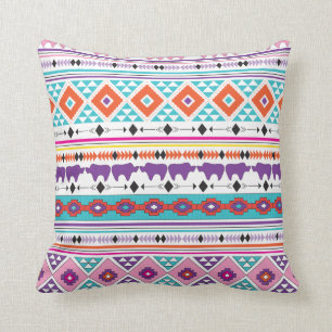 Aztec South West Pattern Throw Pillow
