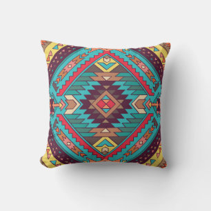 Aztec Spirts  Throw Pillow
