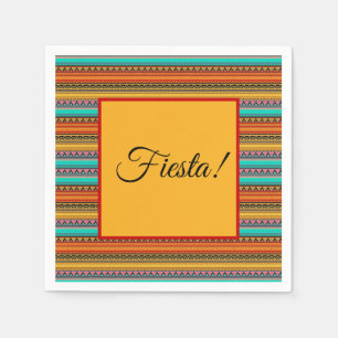 Aztec stripes "Fiesta"  Napkin
