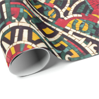 Aztec Style Wrapping Paper