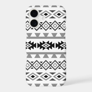 Aztec Stylized Lg Pattern II Monochrome