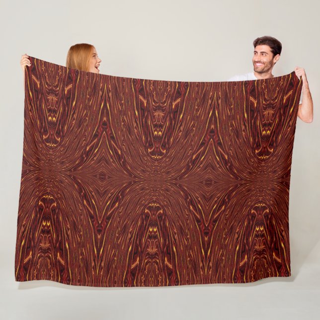 Aztec Sun Fire 35 Fleece Blanket (In Situ)