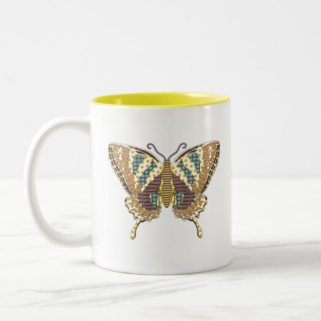 Aztec Swallowtail Mug (Left)