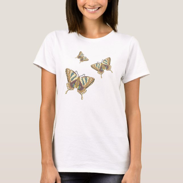 Aztec Swallowtail Women's Shirt (Front)