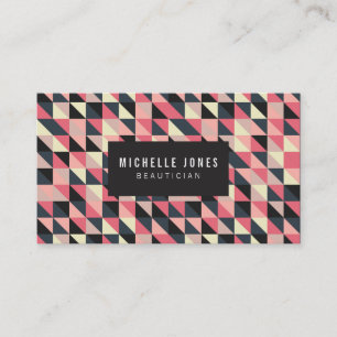 Aztec Triangles Styliste Cartes de visite