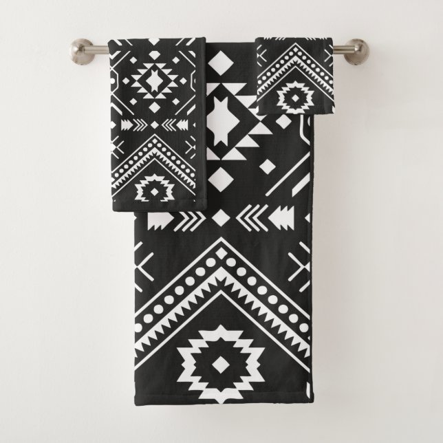 AZTEC TRIBAL - Bathtowel Set (Insitu)