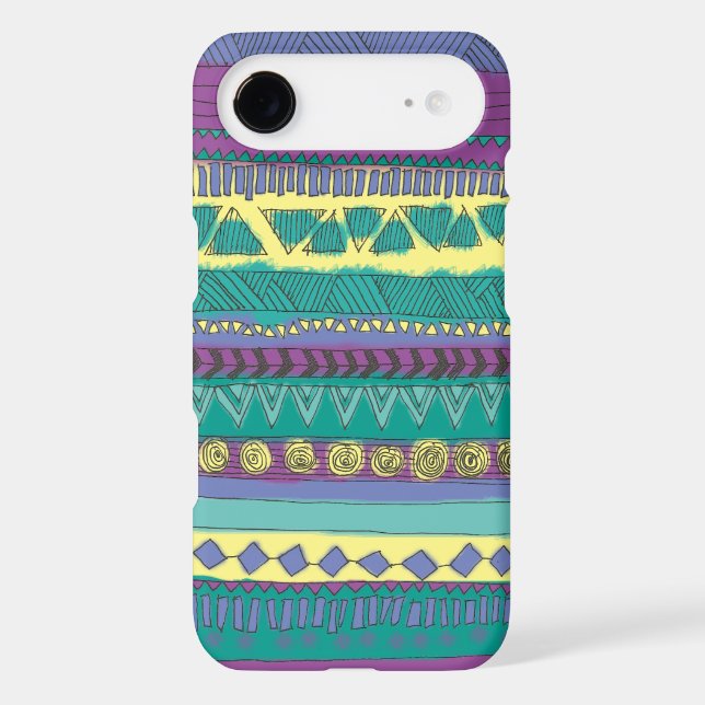 Aztec Tribal Pattern Case-Mate iPhone Case (Back)