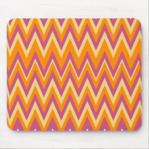 Aztec Tribal ZigZag Mouse Pad