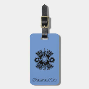 Aztec Universe Luggage Tag