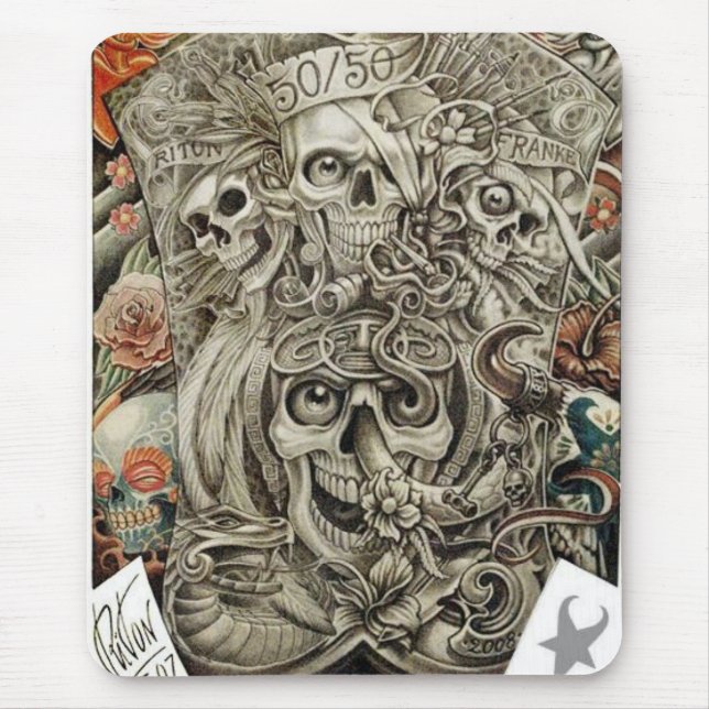 aztec war mouse pad (Front)