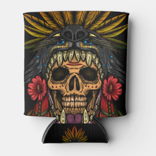 Aztec Warrior Can Cooler
