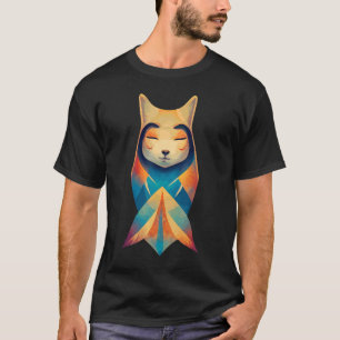 Aztec Warrior Cool Shaman Guardian Inca Maya Fox a T-Shirt
