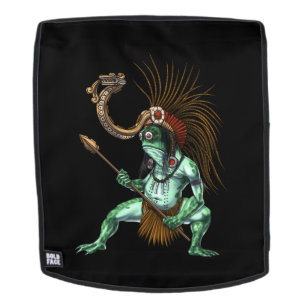 Aztec Warrior Deity Cueyatl Backpack