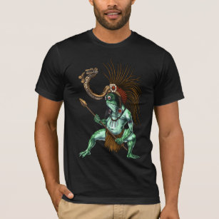 Aztec Warrior Deity Cueyatl T-Shirt