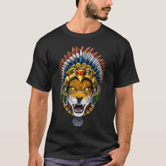 Aztec Warrior Jaguar T-Shirt