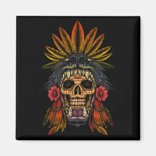 Aztec Warrior Magnet