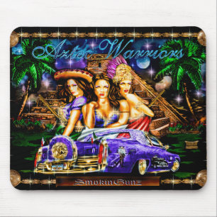 AZTEC WARRIOR MOUSE PAD