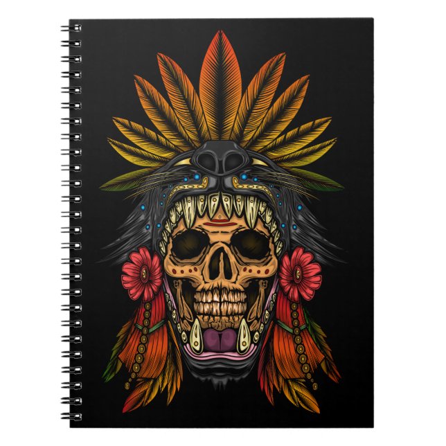 Aztec Warrior Notebook (Front)