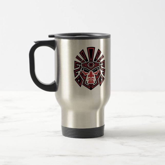 Aztec Warrior Pride 02 Travel Mug (Left)