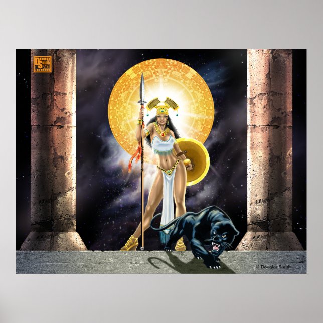 Aztec Warrior Princess Poster (Front)
