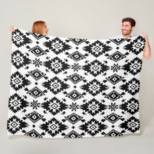 Aztec Western Pattern Fleece Blanket