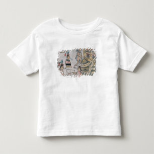 Aztecs consulting and following a map toddler t-shirt