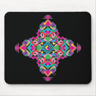 Aztez Pattern Design Mouse Pad