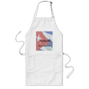 Azucar! on Cuban Flag Long Apron