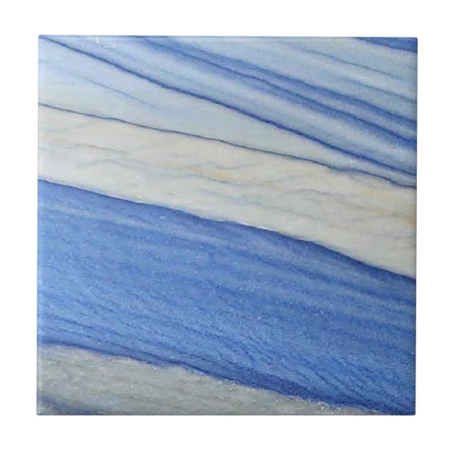 Azul Macaubas Marble Pattern 4 Tile (Front)