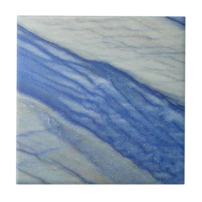 Azul Macaubas Marble Pattern 8 Tile (Front)