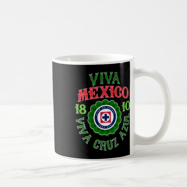 Azul - Mexico's Independence Day  Coffee Mug (Right)