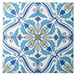 Azulejo 6 tile<br><div class="desc">Hand-drawn azulejo-inspired tile design.</div>