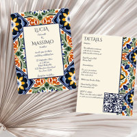 Azulejo blue Talavera vintage Mexican wedding
