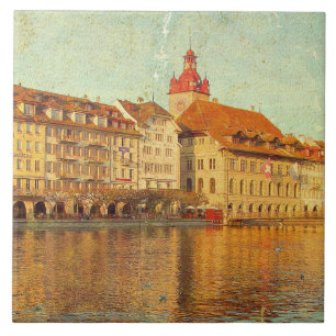 Azulejo Polaroids from Lucerne Tile