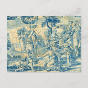 Azulejo Postcard