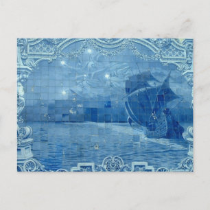 Azulejo Postcard