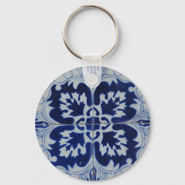 Azulejo tile keychain (Front)