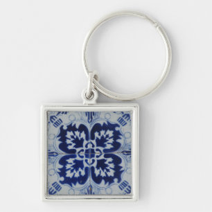 Azulejo tile keychain