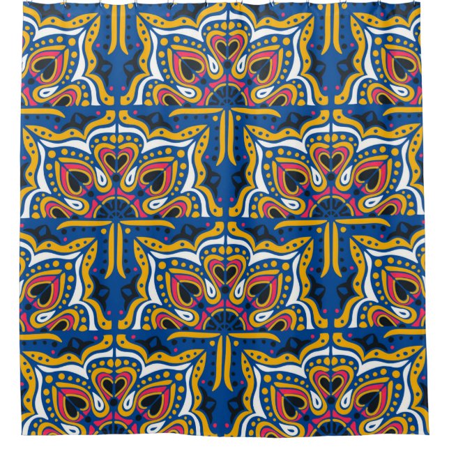 Azulejos portugal seamless pattern (Front)