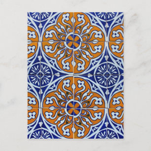 Azulejos, Portuguese Tiles Postcard