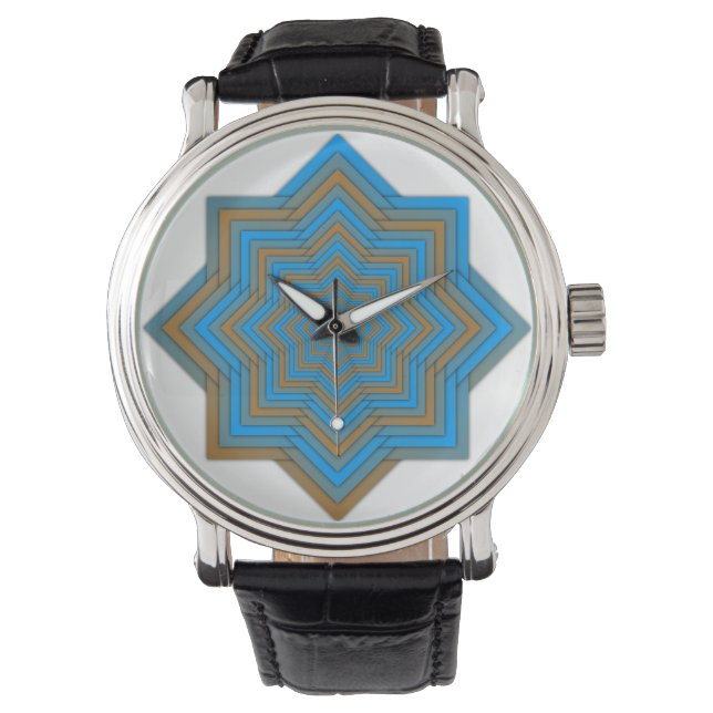 Azure and Ember Star Watch (Front)