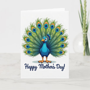 Azure Bird Mothers Day Card