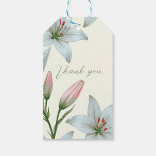 Azure Bloom  Gift Tags