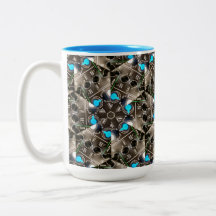 Azure Blue Sound Engineer 15 oz Large Coffee Cup