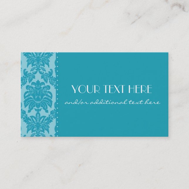 Azure Business Card (Front)