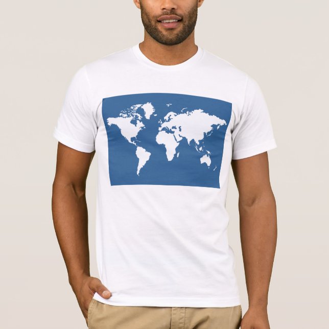 Azure Elegant World T-Shirt (Front)