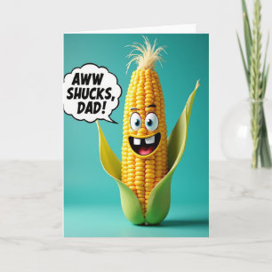 Azure Eyed Fathers Day Card